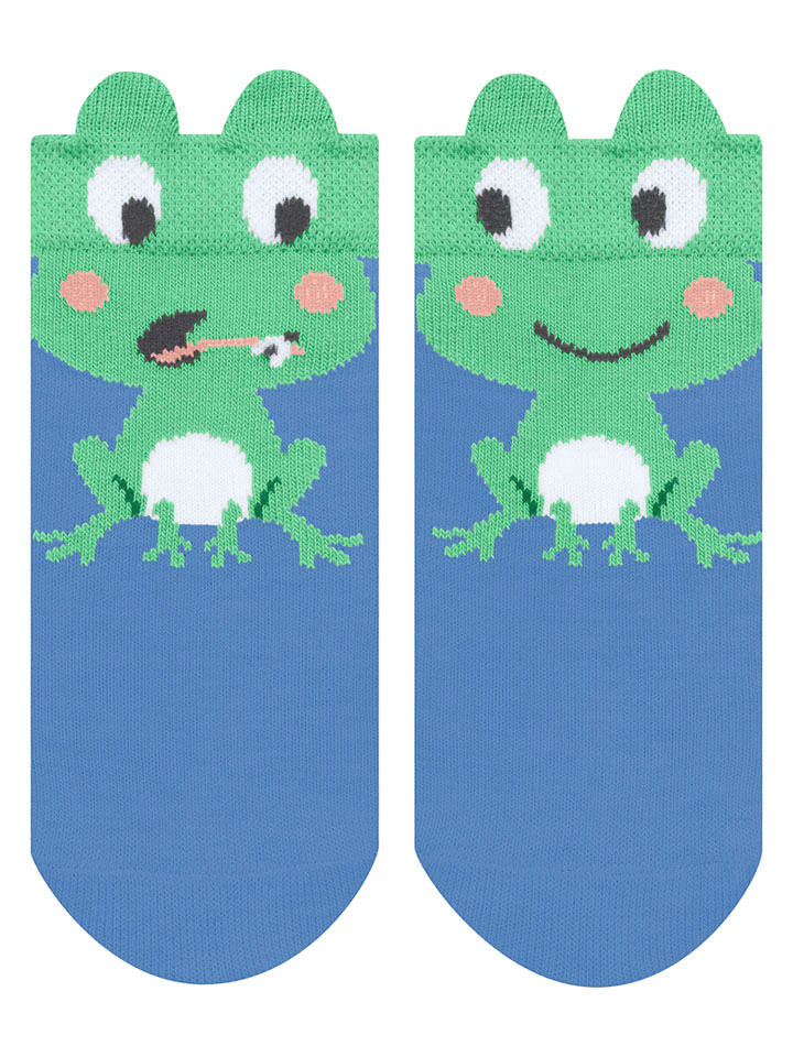 Falke Skarpety w kolorze zielono-niebieskim rozmiar: 62/68