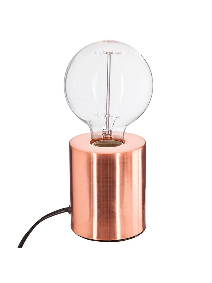 WellHome Lampa stołowa w kolorze złotym - wys. 33 x Ø 18 cm rozmiar: onesize