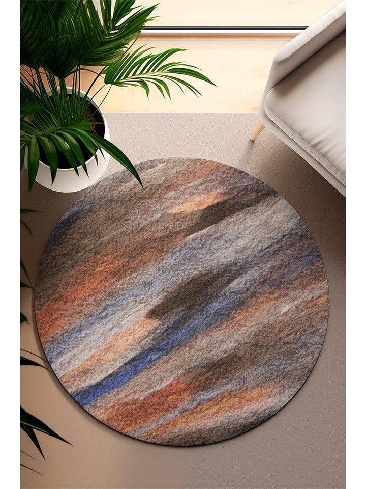 Mioli Dywan w kolorze brązowo-pomarańczowym rozmiar: 160 cm