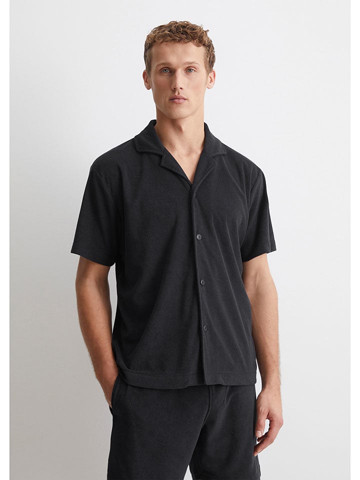 Marc O´Polo Bodywear Koszula w kolorze czarnym rozmiar: L