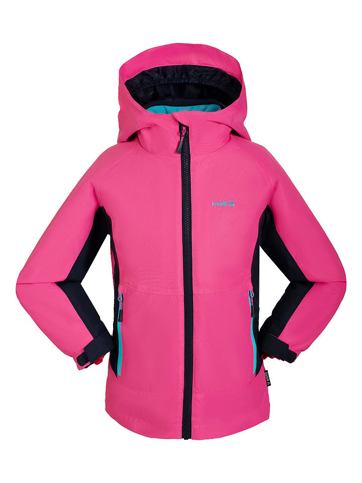 Kamik Kurtka przeciwdeszczowa "Brooke" w kolorze jasnoróżowym rozmiar: 128
