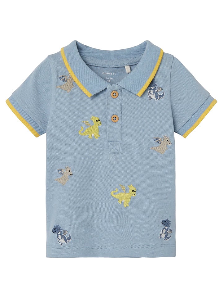 name it Koszulka polo "Dumas" w kolorze błękitnym rozmiar: 56