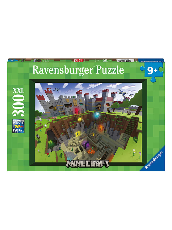 Ravensburger 300-częściowe puzzle "Minecraft Cutaway" - 9+ rozmiar: onesize