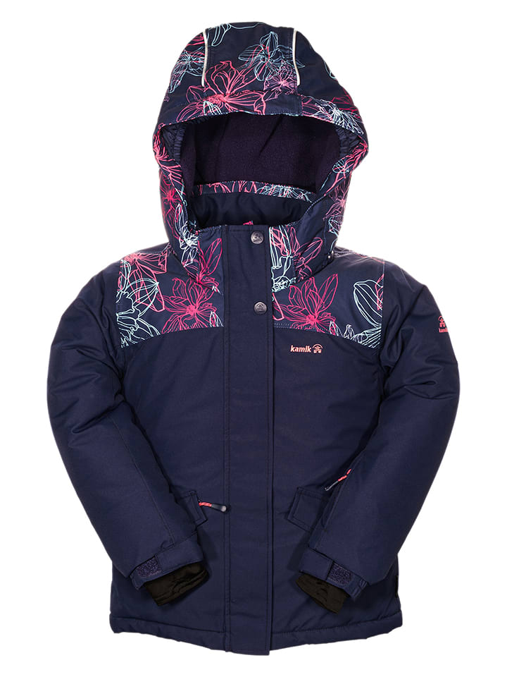 Kamik Kurtka zimowa "Cami-Leilani" w kolorze granatowym rozmiar: 164