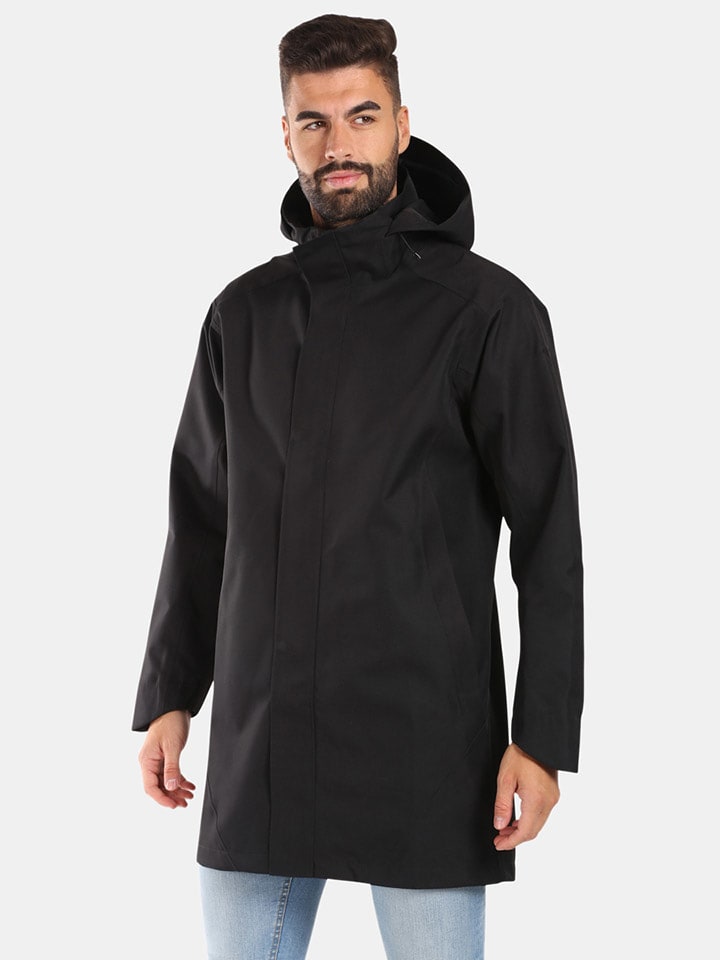 Kilpi Płaszcz funkcyjny "Ivar" w kolorze czarnym rozmiar: XXL