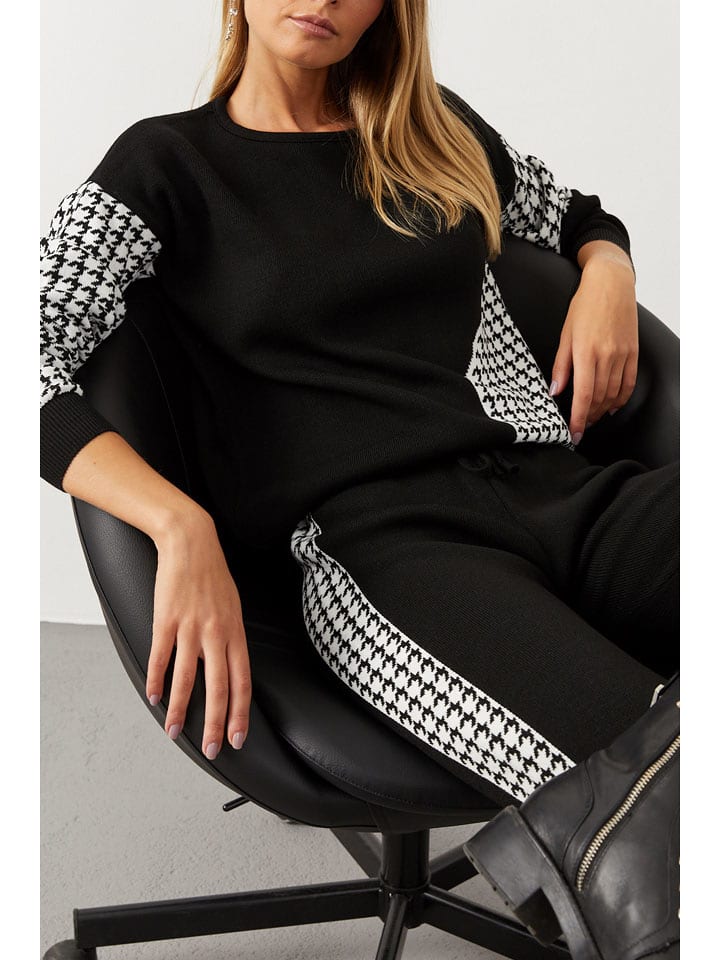 Milan Kiss 2-częściowy zestaw w kolorze czarnym rozmiar: M