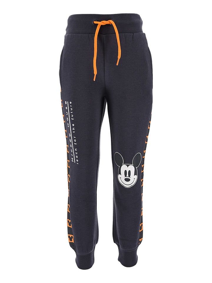 Disney Mickey Mouse Spodnie dresowe "Myszka Miki" w kolorze antracytowym rozmiar: 98