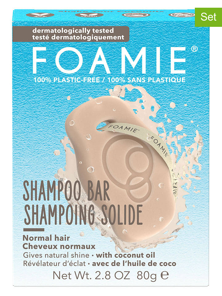 Foamie Szampony w kostce (2 szt.) - po 80 g rozmiar: onesize