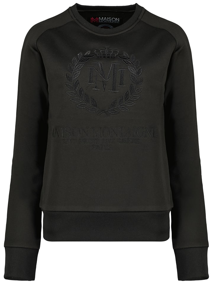 Maison Montaigne Bluza "Fimosai" w kolorze czarnym rozmiar: M