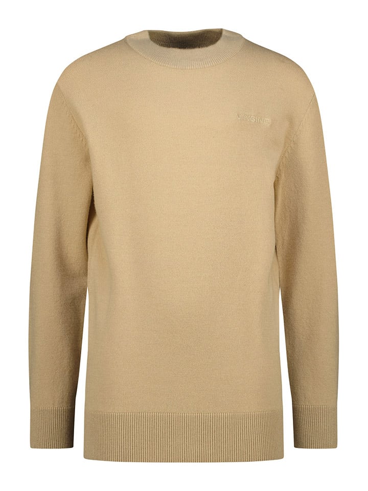 Vingino Sweter w kolorze beżowym rozmiar: 128