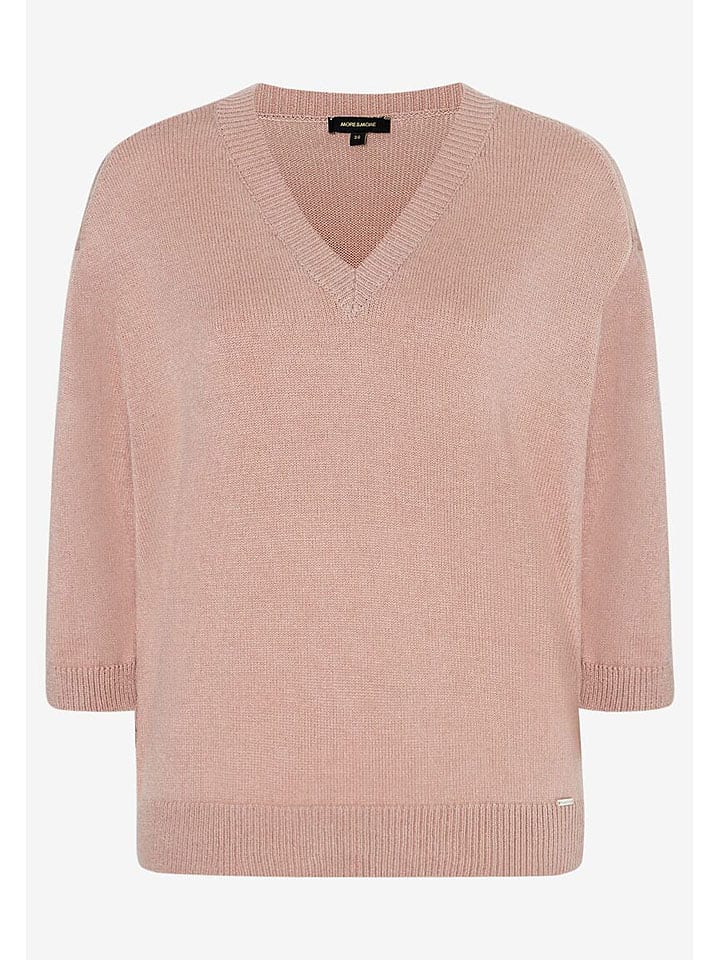 More & More Sweter w kolorze jasnoróżowym rozmiar: 44
