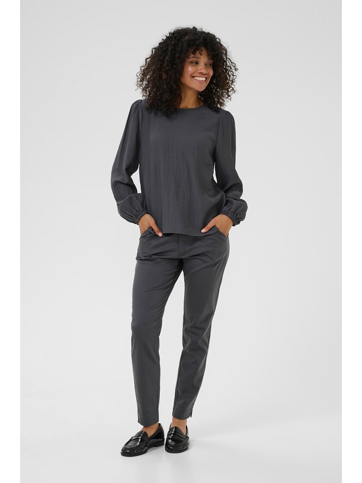 Kaffe Bluzka w kolorze antracytowym rozmiar: 42