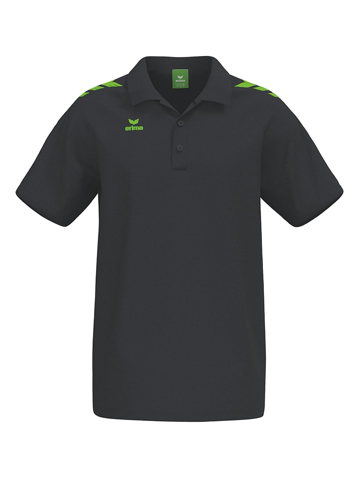 erima Sportowa koszulka polo "3 Wings" w kolorze czarnym rozmiar: 4XL