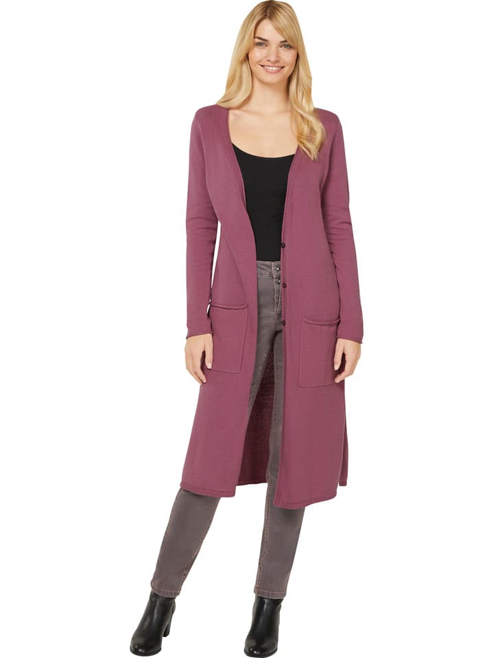 Heine Kardigan w kolorze szaroróżowym rozmiar: 50