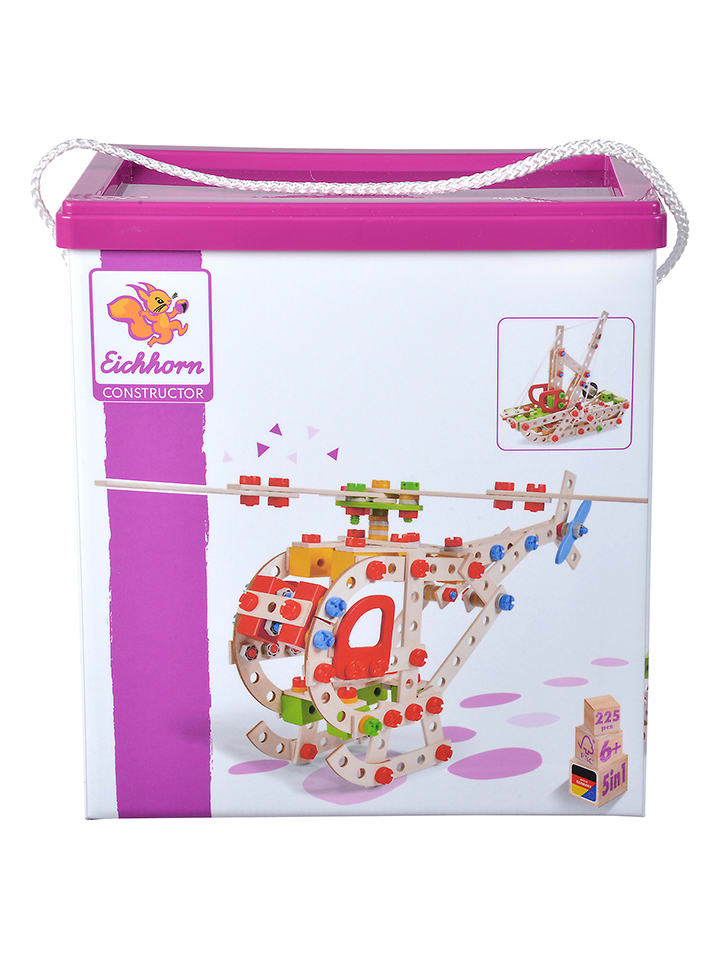 Eichhorn 225-cześciowy zestaw konstrukcyjny - 6+ rozmiar: onesize