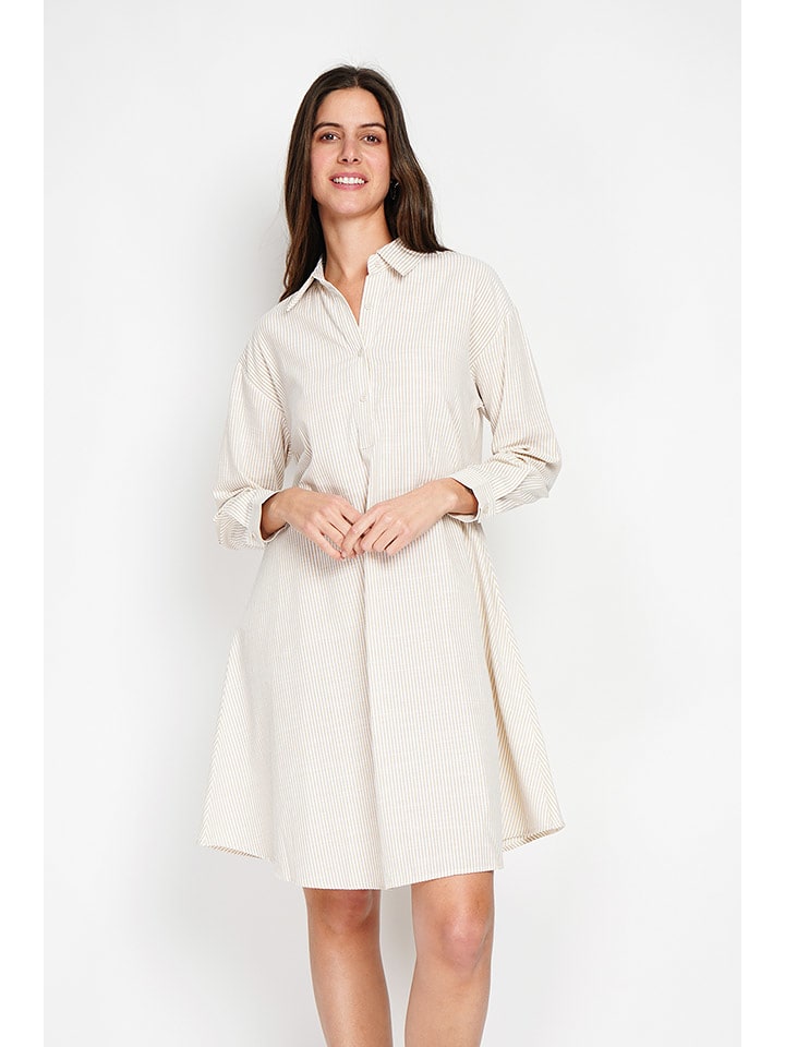 William de Faye Sukienka w kolorze kremowym rozmiar: 42