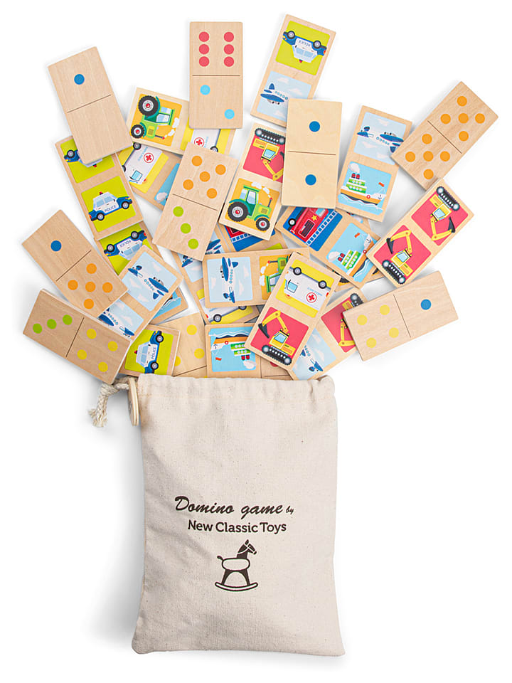 New Classic Toys Domino "Vehicles" - 3+ rozmiar: onesize