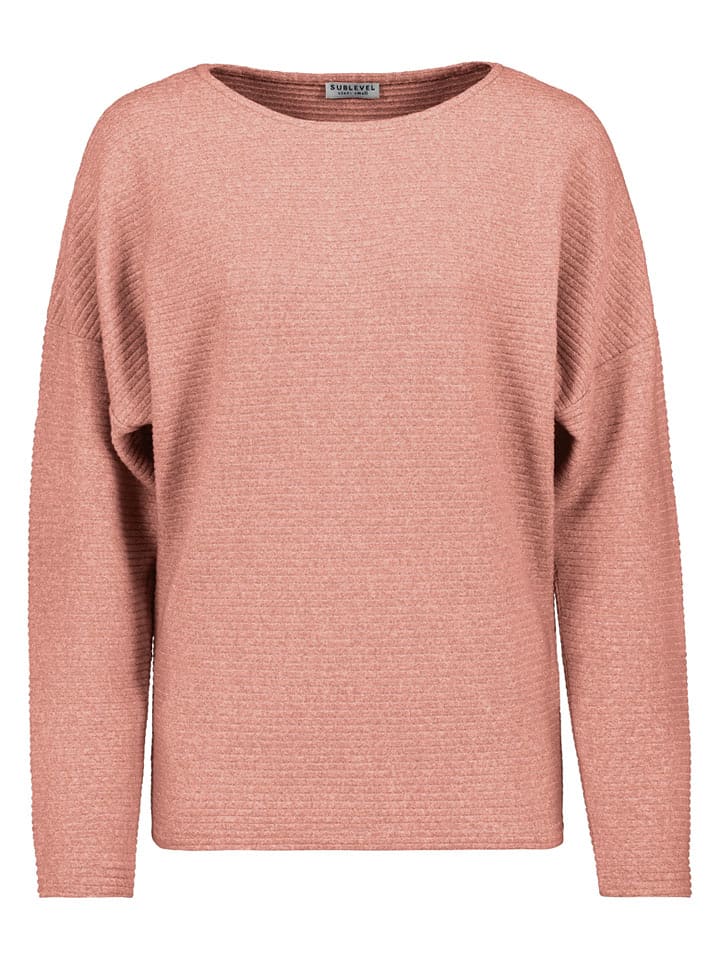 Sublevel Sweter w kolorze jasnoróżowym rozmiar: XL