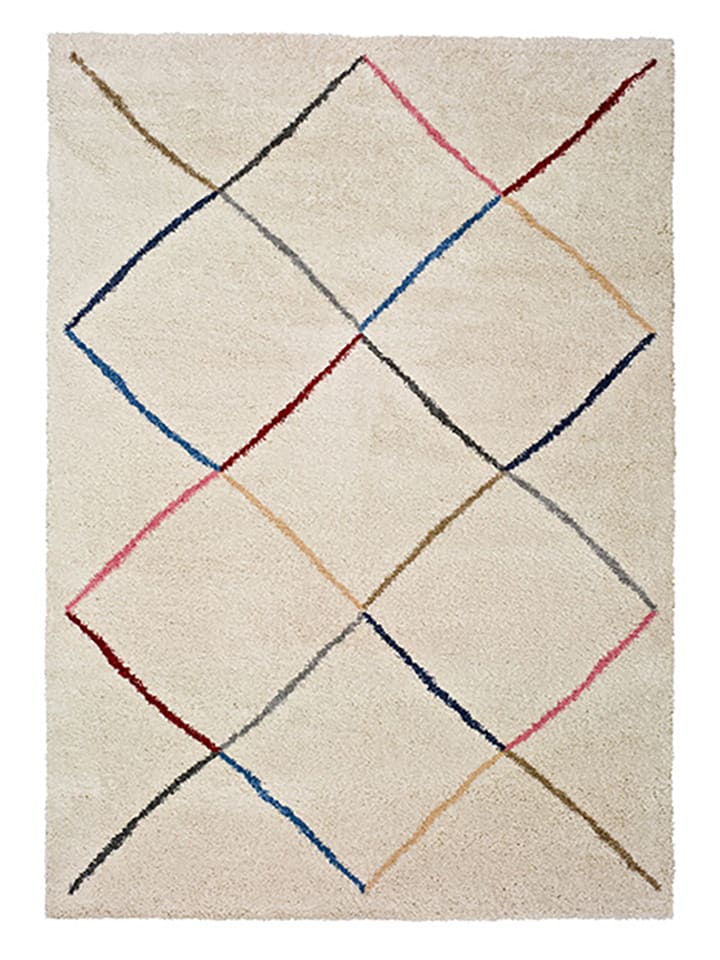 Atticgo Dywan "Kasbah" w kolorze białym rozmiar: 80x150 cm