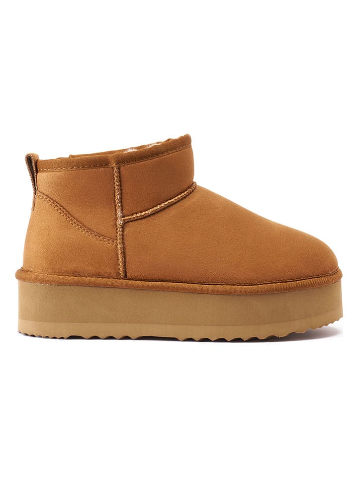 Mandel Botki "Noa" w kolorze jasnobrązowym rozmiar: 41