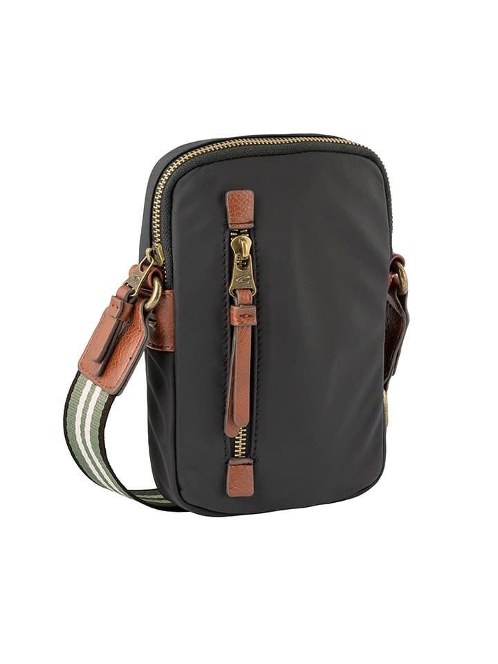Camel Active Torebka "Bari" w kolorze czarnym na telefon - 14 x 20 x 2,5 cm rozmiar: onesize