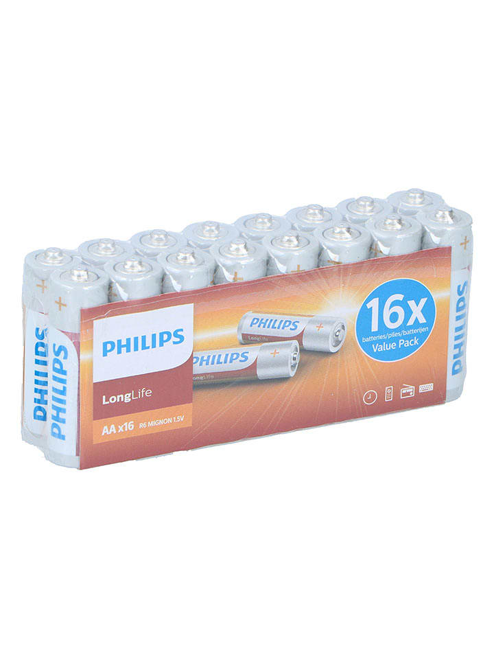 Philips Baterie AA R6 (16 szt.) rozmiar: onesize