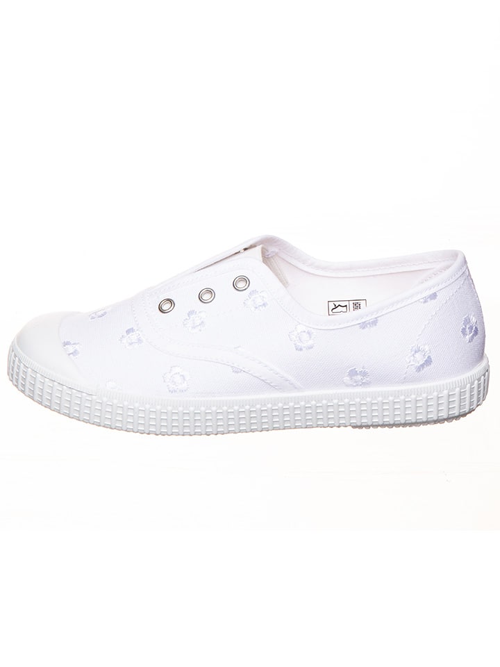 kmins Slippersy w kolorze białym rozmiar: 32