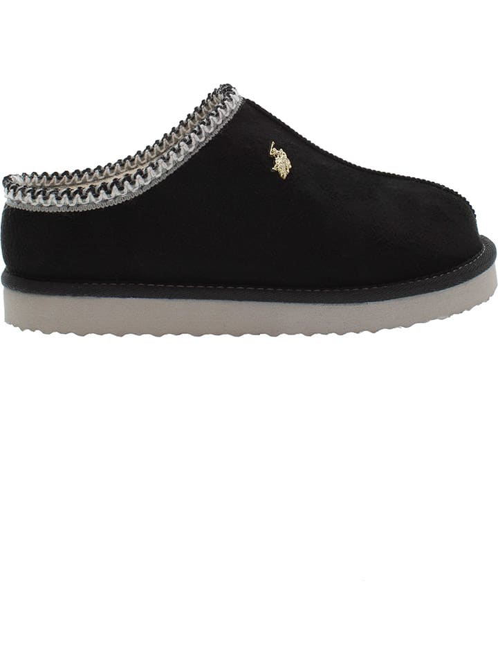 U.S. Polo Assn. Kapcie w kolorze czarnym rozmiar: 37