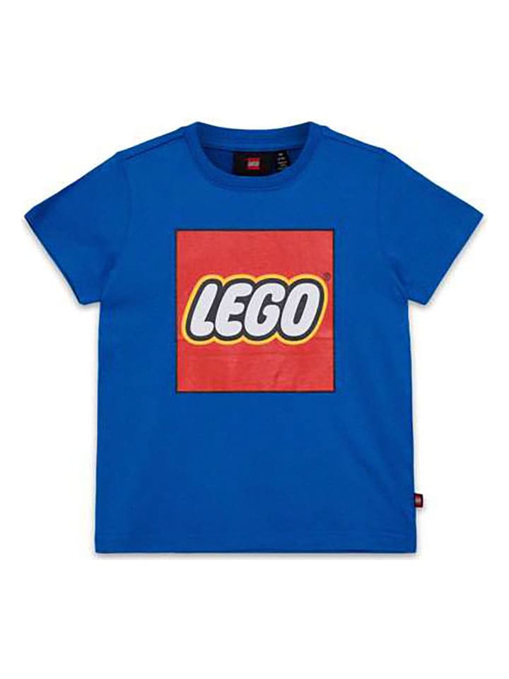 LEGO Koszulka w kolorze niebiesko-czerwonym rozmiar: 146