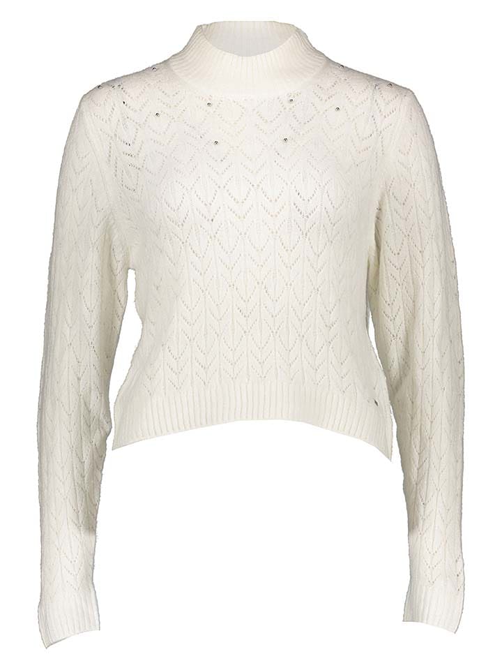Pepe Jeans Sweter w kolorze białym rozmiar: XS