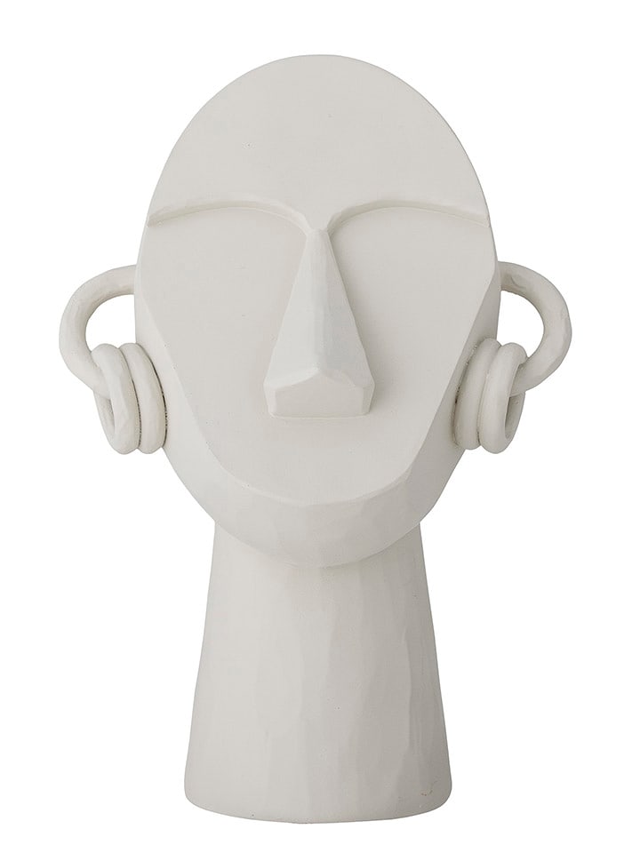 Bloomingville Dekoracja "Luelle" w kolorze białym - 17 x 24,5 cm rozmiar: onesize