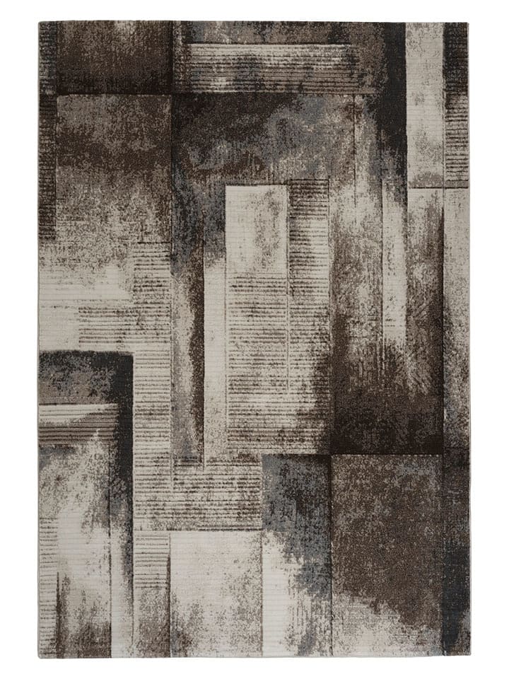 deco Rugs & Carpet Dywan "Double" w kolorze brązowym rozmiar: 60x110 cm