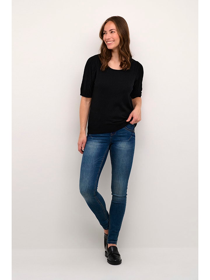 Cream Koszulka "Dela" w kolorze czarnym rozmiar: XS