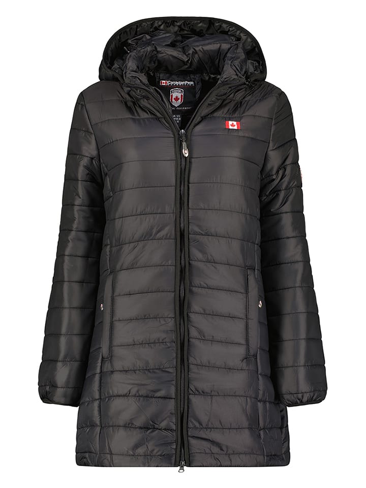 Canadian Peak Kurtka pikowana "Atikeak" w kolorze czarnym rozmiar: 128