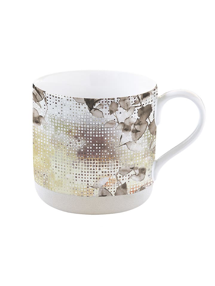 Easy Life Kubek "Camouflage" w kolorze białym ze wzorem - 375 ml rozmiar: onesize