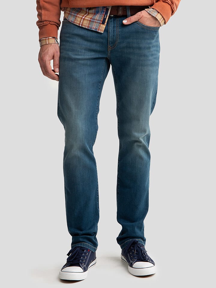 BIG STAR Dżinsy "Terry" - Slim fit - w kolorze niebieskim rozmiar: W30/L32