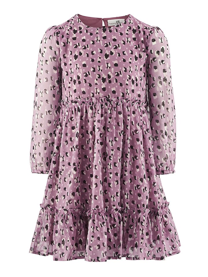 happy girls by Eisend Sukienka w kolorze fioletowym rozmiar: 140