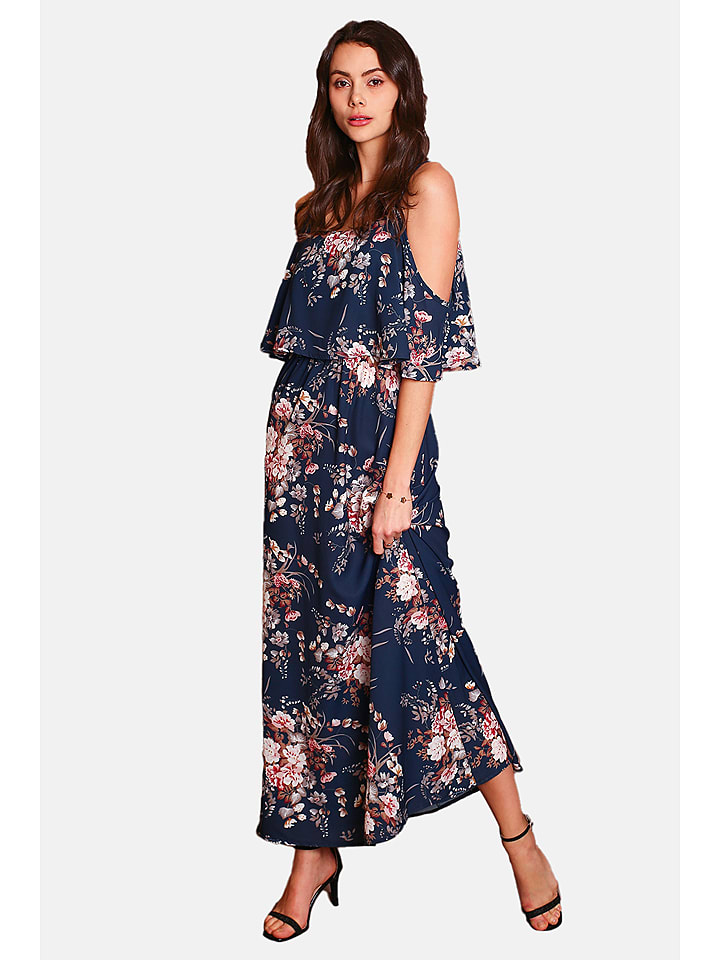 ASSUILI Sukienka w kolorze granatowym rozmiar: 36