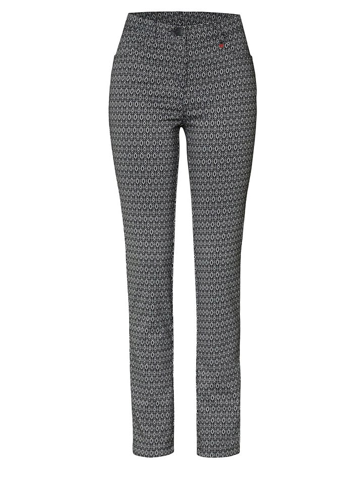 Rosner Spodnie w kolorze czarno-białym rozmiar: 40K