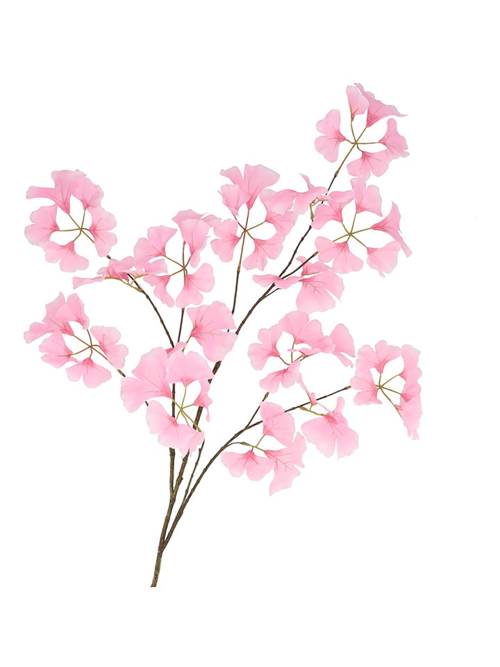 daan kromhout Dekoracyjna gałązka "Ginkgo" w kolorze jasnoróżowo-brązowym - wys. 130 cm rozmiar: onesize