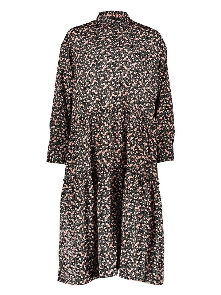 Herrlicher Sukienka "Amie" w kolorze czarnym rozmiar: S