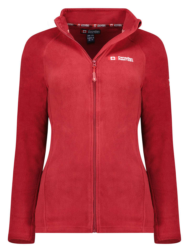 Canadian Peak Kurtka polarowa "Tugeak" w kolorze bordowym rozmiar: XL