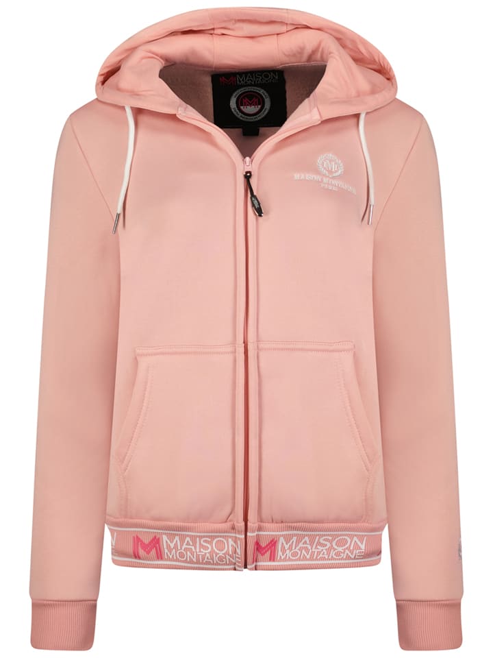 Maison Montaigne Bluza "Gertrumai" w kolorze szaroróżowym rozmiar: XXL