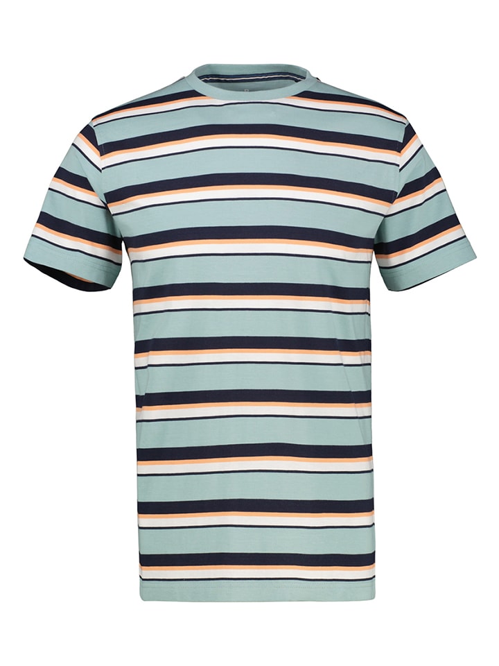 Lerros Koszulka w kolorze turkusowo-granatowo-pomarańczowym rozmiar: L