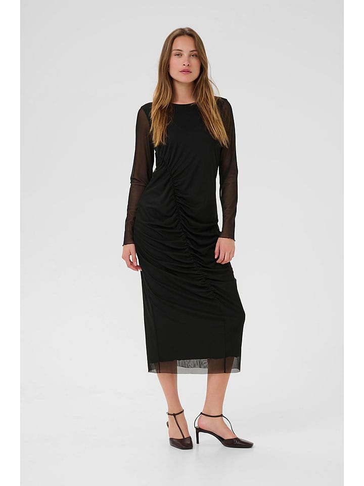 CULTURE Sukienka w kolorze czarnym rozmiar: XL