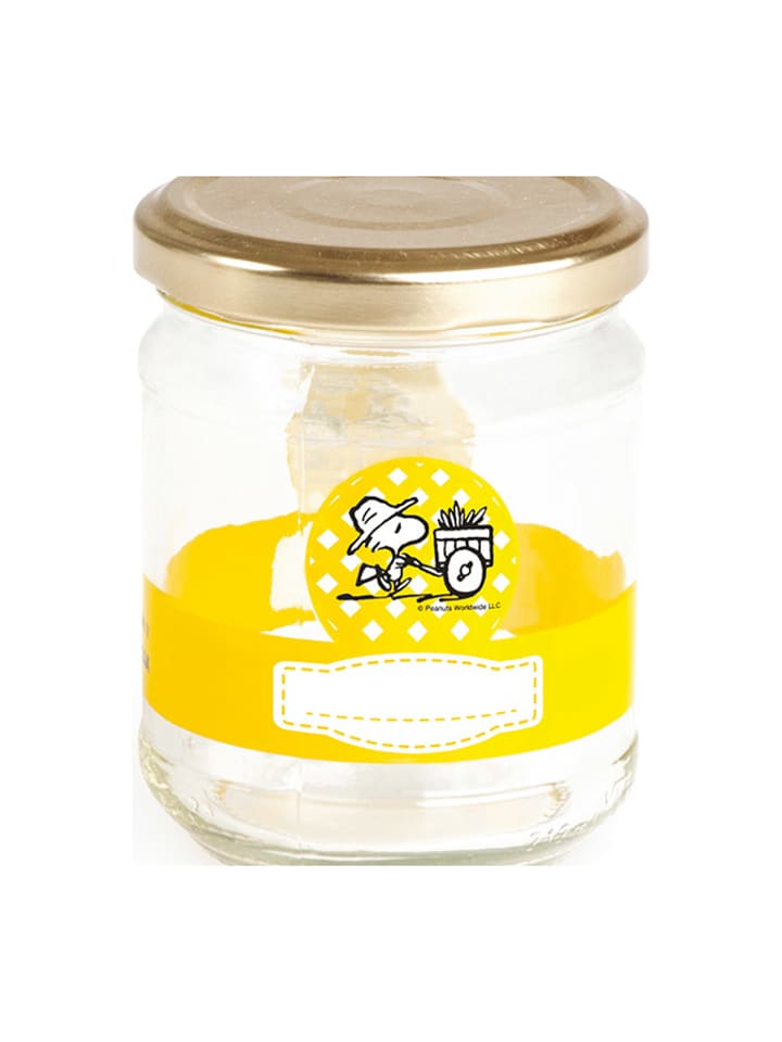 Trendy Kitchen by EXCÉLSA Słoik w kolorze żółtym - wys. 8,6 x Ø 6,6 cm rozmiar: onesize