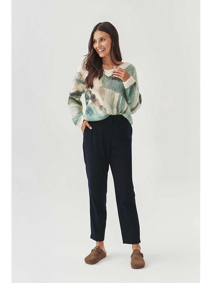 TATUUM Spodnie w kolorze granatowym rozmiar: 42