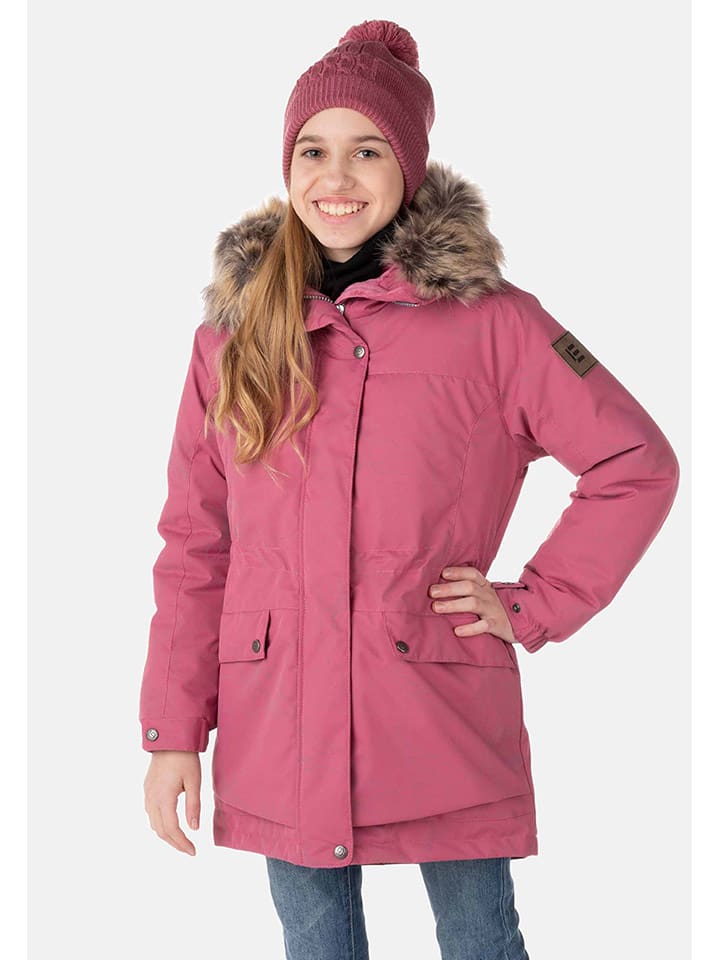 LENNE Parka zimowa "Pearl" w kolorze różowym rozmiar: 164
