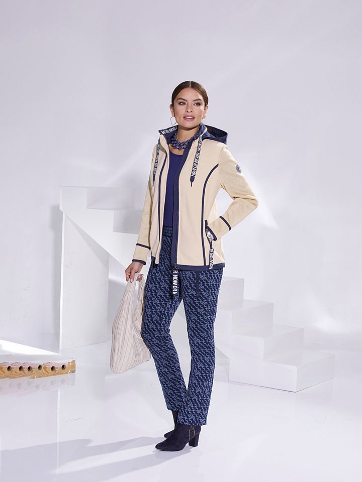 Heine Spodnie w kolorze granatowo-niebieskim rozmiar: W19