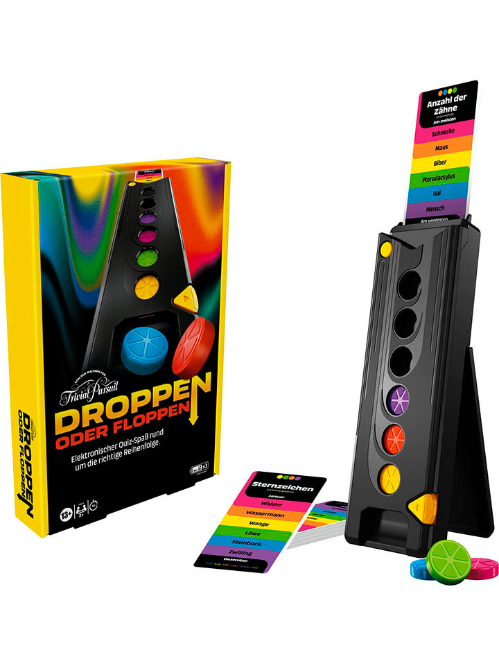 Hasbro Gra karciana "Trivial Pursuit Droppen" - 13+ rozmiar: onesize